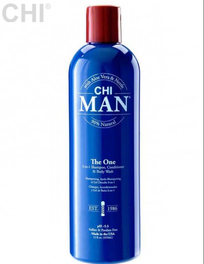 CHI Man The One 3in1 Shampoo, Conditioner & Body Wash