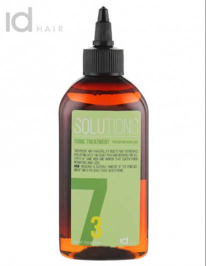  IdHair Solutions Nr. 7-3 Tonic Treatment for Premature Hair Loss