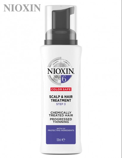  Nioxin System 6 Scalp & Hair Treatment Chemically Treated Hair